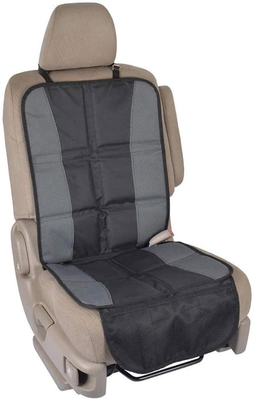 BDK SC058 InstaSeat Protectores de asientos para niños y bebés, respaldo antideslizante premium que protege el interior del vehículo para coche, SUV, furgoneta, camión, 1