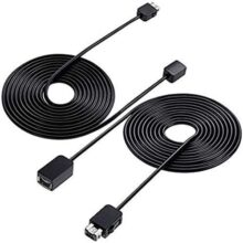 Lictin 2 Pack 10ft Cable alargador para Cuerdas Extender para Wii Remote