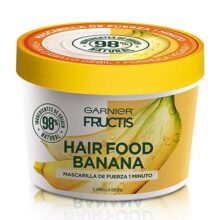 Garnier Fructis Garnier fructis mascarilla cabello natural vegana hair food banana Banana
