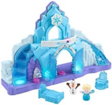 Sets de Juego Preescolares Fisher-Price Little People Frozen Palacio de Hielo de Elsa