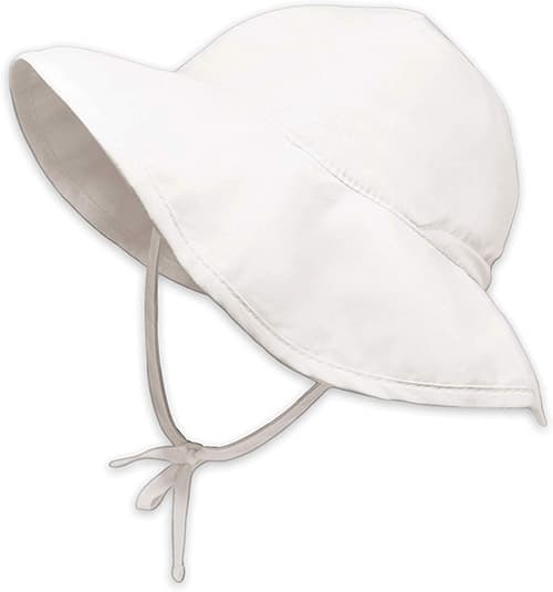Marca Gorro De Natación Solapa Protección para El Cuello Correas De Barbilla Ajustables Sombreros De Protección Solar UV weVSweweVSwe Sombrero De sol para bebé UPF 50 