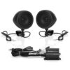 BOSS Audio MCBK420B Bluetooth Enabled Motorcycle/UTV Speaker and Amplifier System, 3" Waterproof