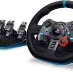Logitech G - G29 Driving Force - Volante para Simulador de Carreras para PS4 y PC - Negro