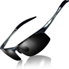 DUCO Gafas de Sol Deportivas de Hombre Polarizadas con Protección UV 8177S