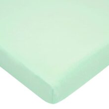 American Baby Company 100% Cotton Value Jersey Knit Fitted Portable/Mini Crib Sheet, Mint