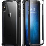 i-BLASON Carcasa para iPhone XS , Funda con Protector de visualización Integrado para iPhone XS (versión 2018), Color Negro
