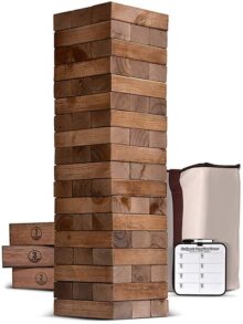 Torre de madera gigante de GoSports (apilable a más de 5 pies)
