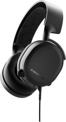 SteelSeries Arctis 3 Console (2019 Edition) Stereo Wired Gaming Headset for PlayStation 4, Xbox One, Nintendo Switch, VR, Android and iOS - Black
