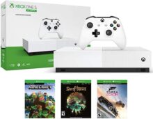 Consola Xbox One S 1TB All Digital con 3 juegos digitales (No tiene lector de discos) - Special Edition