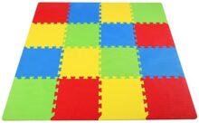 BalanceFrom Multi-Color Kid's Puzzle Exercise Play Mat High Quality EVA Foam Interlocking Tiles