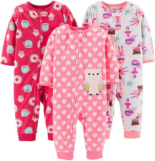 Simple Joys by Carter's Juego de Pijama de algodón de 6 Piezas Bebé-Niñas Pack de 6 