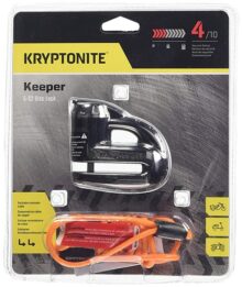 Kryptonite 720018000877 Keeper 5-S2 - Cerradura de Disco cromada, Negro, Una Talla